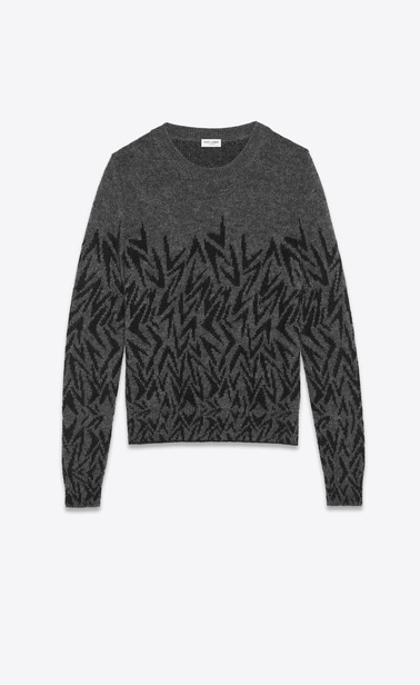 Boomerang jacquard sweater